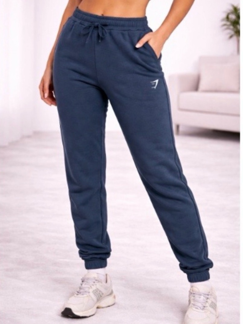 Gymshark Navy Blue Activewear Bottoms - XS